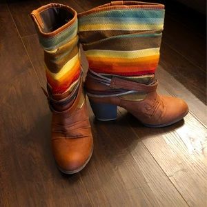 Mossimo Colorful Booties
